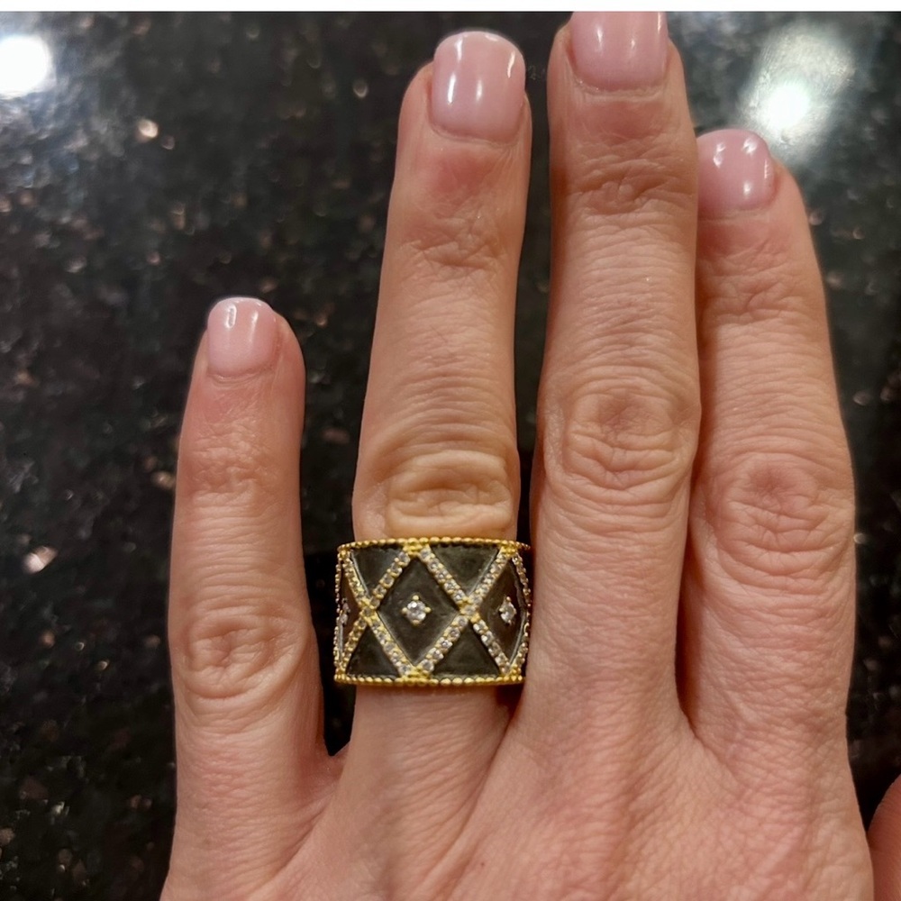 Freida Rothman ring new size 7 - Picture 4 of 4